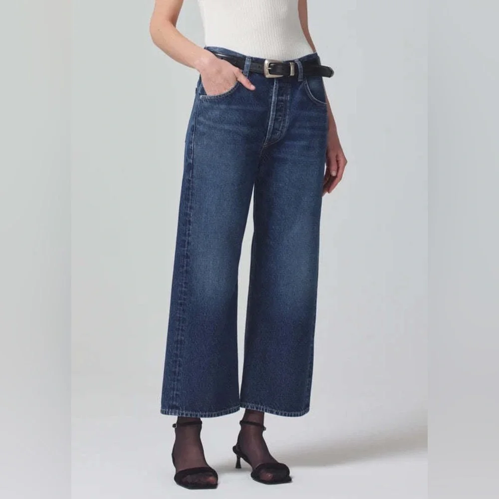 Citizens Of Humanity Dark Blue Flare Jeans - Picture 2 of 9